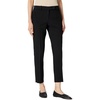 image:imageKarl Lagerfeld Womens Straight Leg Belted Suit PantBlack