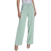 image:imageKarl Lagerfeld Womens Straight Leg Textured Crepe Front Pocket PantFresh Mint