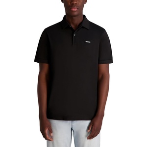 image:imageKARL LAGERFELD Mens Basic Collared Short Sleeve PoloBlack