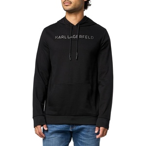 image:imageKARL LAGERFELD Mens Crewneck Logo Basic Relaxed Fit SweatshirtBlack