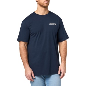 image:imageKARL LAGERFELD Mens Crewneck Short Sleeve Karl Logo Regular Fit TShirtNavy