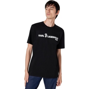 image:imageKARL LAGERFELD Mens Crewneck Short Sleeve Karl Logo Regular Fit TShirtNew Black