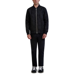 image:imageKARL LAGERFELD Mens Karl Lagerfeld Paris Camo BomberSolid Black