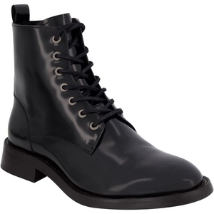 image:imageKARL LAGERFELD Mens Side Zip Combat BootBlack