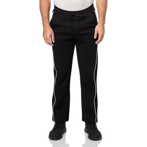 image:imageKARL LAGERFELD Mens Track Pant Scuba Contrast Piping PantBlack