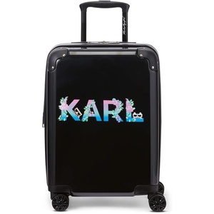 image:imageKARL LAGERFELD Paris Flowers 25 Upright Luggage BlackBlack