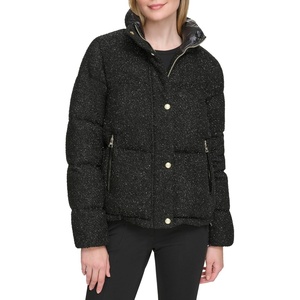 image:imageKARL LAGERFELD Womens Fancy Occasional Sparkle PufferBlack