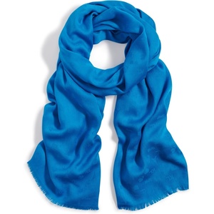 image:imageKARL LAGERFELD Womens Icon Lightweight PashminaBlue