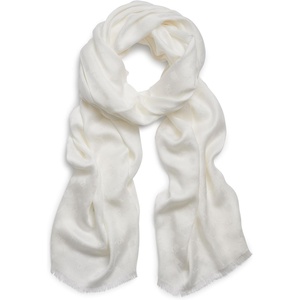 image:imageKARL LAGERFELD Womens Icon Lightweight PashminaEggshell