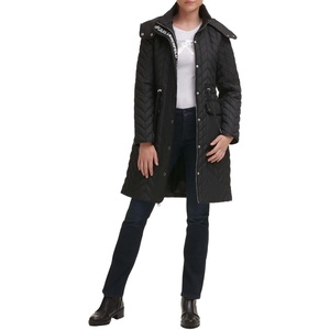 image:imageKARL LAGERFELD Womens Karl Lagerfeld Paris Womens Quilt ParkaAgyness Black