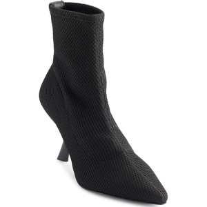 image:imageKARL LAGERFELD Womens Kelsa Pointed Toe Heeled BootieBlack