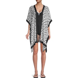 image:imageKARL LAGERFELD Womens Lightweight Beach Cover UpWhite