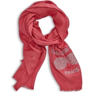 image:imageKARL LAGERFELD Womens Lightweight Krystal Sunglasses PashminaSunset Coral