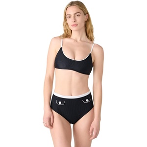 image:imageKARL LAGERFELD Womens Lt2ts400blklargeSuede Black