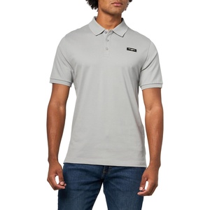 image:imageKarl Lagerfeld Mens Basic Short Sleeve Karl Logo PoloGrey