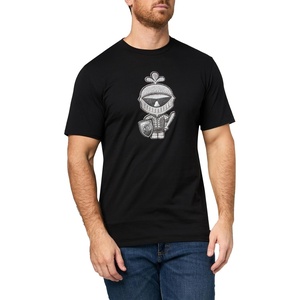 image:imageKarl Lagerfeld Mens Crewneck Short Sleeve Armored Knight Graphic Relaxed Fit TShirtNew Black