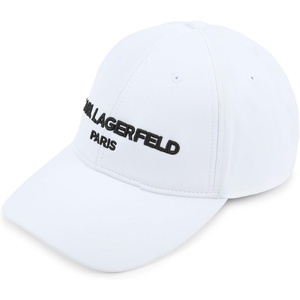 image:imageKarl Lagerfeld Mens Embroidered Logo Baseball CapWhite