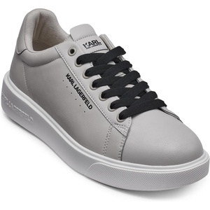 image:imageKarl Lagerfeld Mens Lightweight Phylon Sole Faux Leather SneakerCement