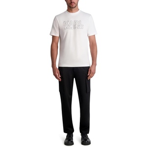 image:imageKarl Lagerfeld Mens Stretchy Soft Dressy Cargo PantBlack