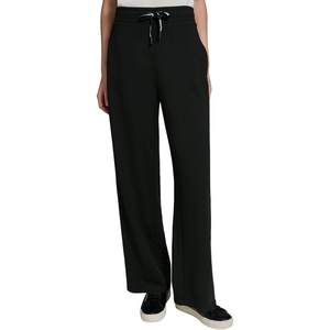 image:imageKarl Lagerfeld Womens Athleisure Comfortable Logo Tape Sporty PantsBlack