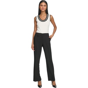 image:imageKarl Lagerfeld Womens Classic Bootcut Suit PantBlack