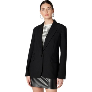 image:imageKarl Lagerfeld Womens Classic One Button Suit BlazerBlack Multi