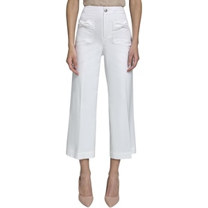 image:imageKarl Lagerfeld Womens Dainty Bow Pocket PantSoft White