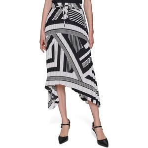 image:imageKarl Lagerfeld Womens Fashionable Sleeveless SkirtSoft WhiteBlack