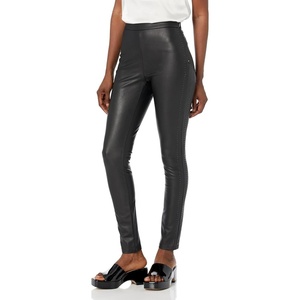 image:imageKarl Lagerfeld Womens Faux Leather Studs PantBlackBlack