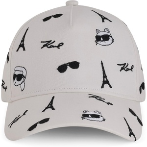 image:imageKarl Lagerfeld Womens Icons Baseball CapWhite