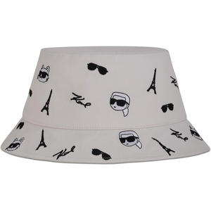image:imageKarl Lagerfeld Womens Icons Bucket HatWhite