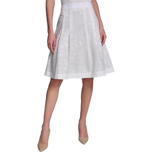 image:imageKarl Lagerfeld Womens Karl Motif Dainty SkirtSoft White