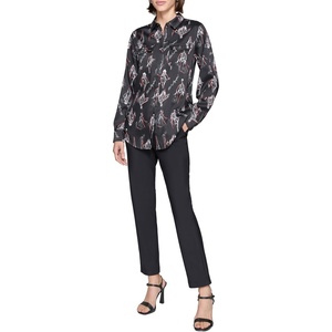 image:imageKarl Lagerfeld Womens Soft Everyday BlouseBlack Combo