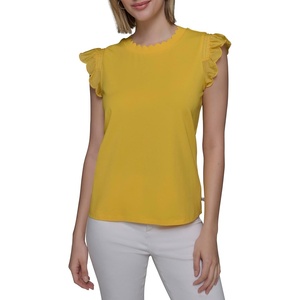 image:imageKarl Lagerfeld Womens Soft Everyday Essential Casual TShirtDaffodil