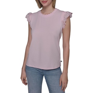 image:imageKarl Lagerfeld Womens Soft Everyday Essential Casual TShirtParfait