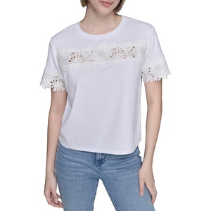 image:imageKarl Lagerfeld Womens Soft Everyday Essential Casual TShirtWhite