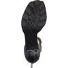 image:imageKARL LAGERFELD PARIS womens Opentoe Malinda Lugsole Heeled SandalBlack