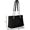 image:imageKARL LAGERFELD Paris Womens Karolina Tote BagBlckGold