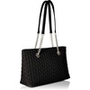 image:imageKARL LAGERFELD Paris Womens Karolina Tote BagBlckSilver