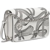 image:imageKARL LAGERFELD Paris Womens Lourdes CrossbodyWhiteBlack Print
