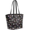 image:imageKARL LAGERFELD Womens Adele in Paris Tote BagBlack Multi Combo
