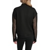 image:imageKARL LAGERFELD Womens Athleisure Comfortable Logo Tape JacketBlack