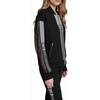 image:imageKARL LAGERFELD Womens Athleisure Comfortable Logo Tape JacketBlack