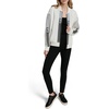 image:imageKARL LAGERFELD Womens Athleisure Comfortable Logo Tape JacketSoft White