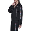 image:imageKARL LAGERFELD Womens Athleisure Sporty Karl Logo JacketBlack
