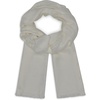 image:imageKARL LAGERFELD Womens Block Logo Lightweight PashminaEggshell