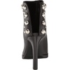 image:imageKARL LAGERFELD Womens Bonnie Peep Toe Bootie With Jewel EmbellishmentsBlack