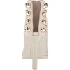 image:imageKARL LAGERFELD Womens Bonnie Peep Toe Bootie With Jewel EmbellishmentsSoft White