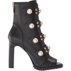 image:imageKARL LAGERFELD Womens Brayden Peep Toe Bootie with PearlsBlack