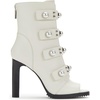 image:imageKARL LAGERFELD Womens Brayden Peep Toe Bootie with PearlsBone
